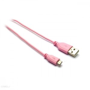 G&BL Micro USB 1m różowy (7117)