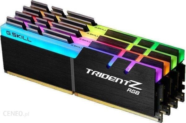 G.Skill Trident Z RGB Black 32GB (4x8GB) DDR4 3200MHz CL14 (F43200C14Q32GTZRX)
