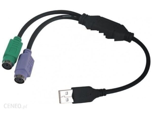 Gembird adapter 2 porty PS2 (mysz i klawiatura) na