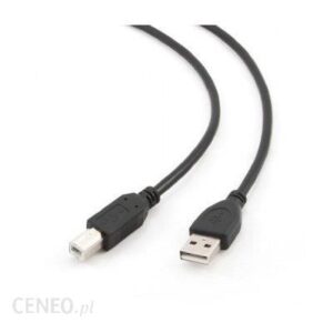 Gembird Kabel USB 2.0 AM-BM 1m czarny (CCPUSB2AMBM1M)
