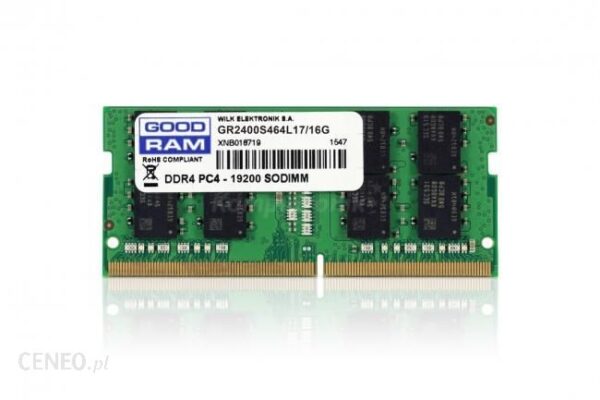 Goodram 16GB 2400MHz DDR4 CL17 (GR2400S464L1716G)