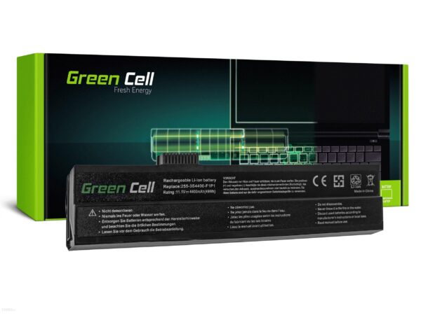 Green Cell Bateria do Fujitsu-Siemens Amilo A1640 Maxdata Eco 4000 Uniwill 255 11.1V (FS01)