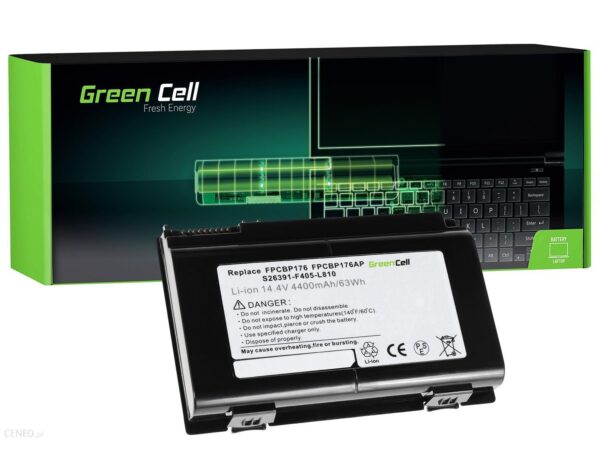 Green Cell Bateria FPCBP176 do Fujitsu LifeBook E8410 E8420 E780 N7010 AH550 NH570 (FS23)