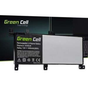 Green Cell do Asus X556U X556UA X556UB X556UF X556UJ 5000mAh 7.6V (AS111)