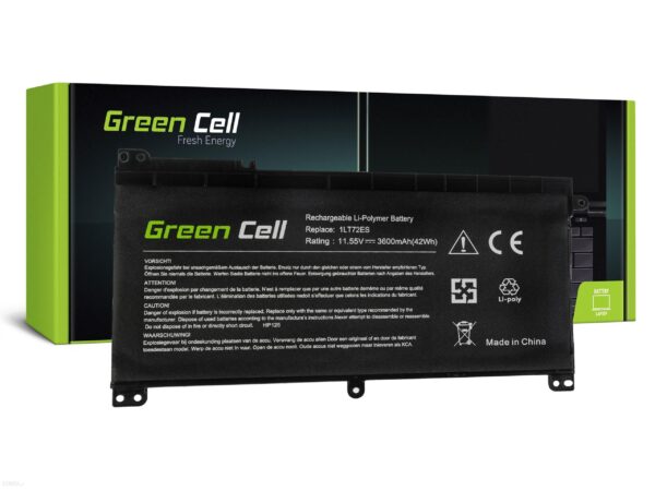 Green Cell do HP Omen 15-AX HP Pavilion x360 11-U 3600mAh 11.55V (HP125)