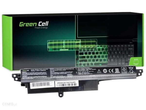 GreenCell Asus VivoBook F200 A31N1302 2200mAh Li-Ion 11.25V (AS91)