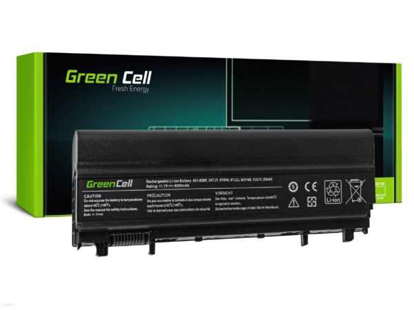 GreenCell zamiennik do Dell Latitude E5440 / VV0NF 6600mAh Li-Ion 11.1V powiększony (DE106)