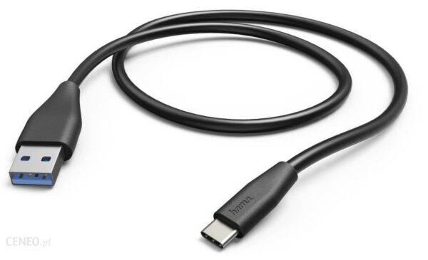 Hama Kabel USB USB Typ-C 1.5m Czarny