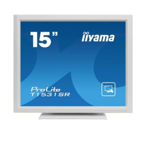 Monitor Iiyama T1531SR Biały (T1531SRW5)