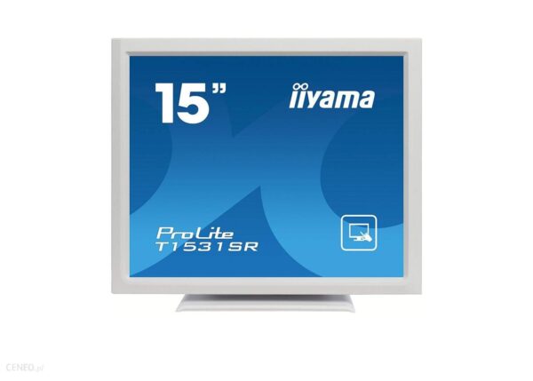 Monitor Iiyama T1531SR Biały (T1531SRW5)