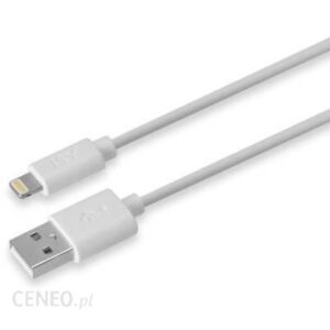 ISY Kabel USB/Lightning 2m Biały (IUC-2200)