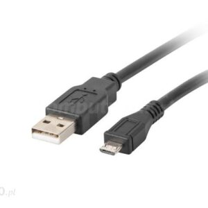 Lanberg micro USB 1.8m czarny (CAUSBM10CC0018BK)