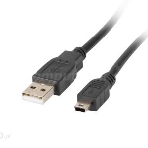 Lanberg mini USB 1.8m czarny (CAUSBK11CC0018BK)