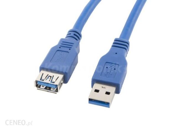 Lanberg USB 3.0m niebieski (CAUS3E10CC0030B)