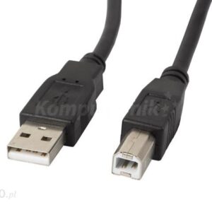 Lanberg USB-B 1.8m czarny (CAUSBA11CC0018BK)