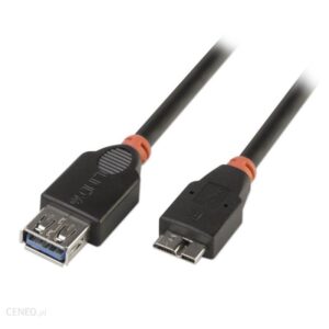 Lindy 31613 Kabel USB 3.0 OTG Micro-B USB A 0