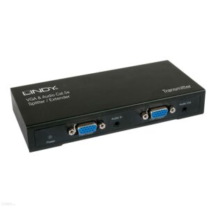 Lindy 35401 Switch 4-portowy VGA i Audio CAT 5e 300m (LY35401)