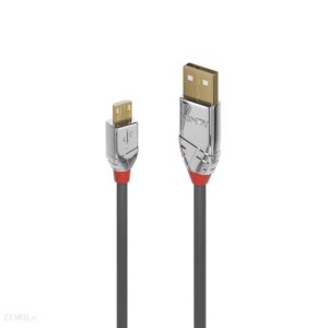 Lindy 36650 Kabel USB 2.0 A Micro-B Cromo Line 0