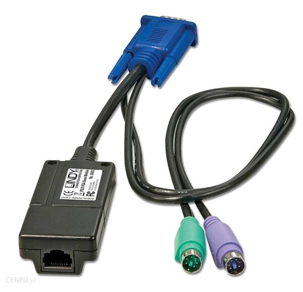Lindy 39633 Moduł KVM PS/2 VGA na Ethernet (LY39633)