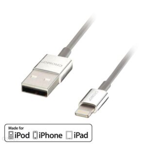 Lindy 41575 Kabel USB A Apple Lightning obustronny Slim 1m