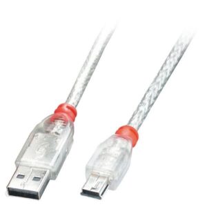 Lindy 41782 Kabel USB 2.0 A - USB Mini-B 1m (LY41782)