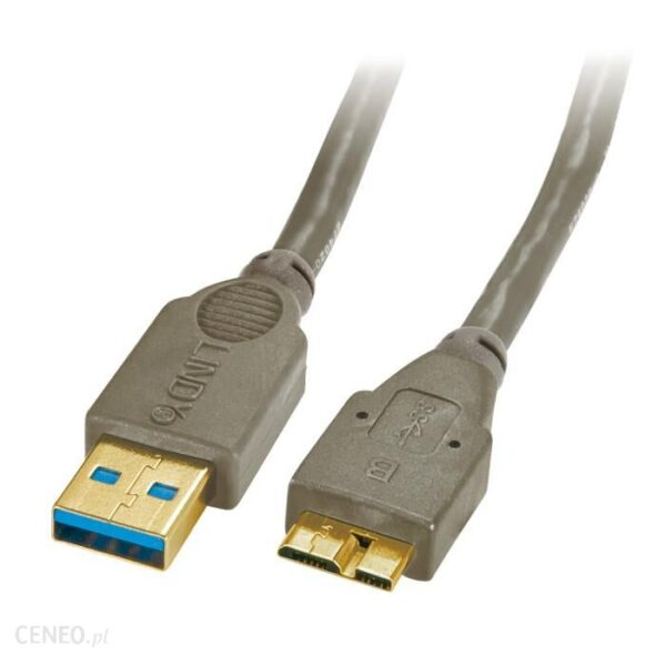 Lindy 41868 Kabel Premium USB 3.0 A - Micro-B 3m (LY41868)