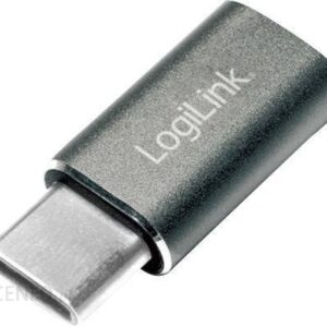 Logilink Adapter USB-C Micro USB Żeński Srebrny (AU0041)