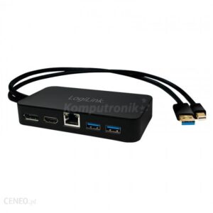 LogiLink mini DisplayPort HDMI/DisplayPort/LAN/USB (CV0111)