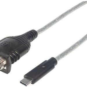 Manhattan Adapter USB-C - Serial COM/RS232 (PL-2303RA)