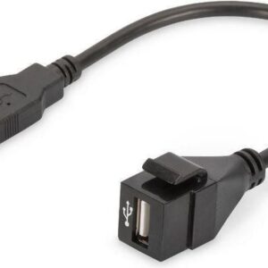 Moduł Keystone USB 2.0 czarny (DN93402)