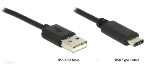 MSonic USB-C/USB 2.0 A M/M 1