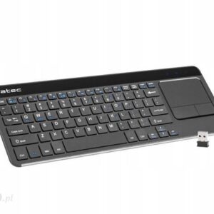 Natec Turbot Slim Touchpad Czarna (NKL0968)