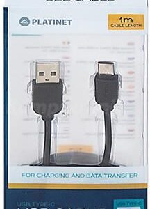 Omega USB-C 1m Czarny (PUCTC1B)
