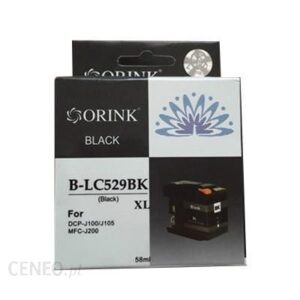 Orink zamiennik do Brother [LC-529XLBK] black (ZLC529XL)