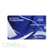 Platinet NAME CARD 32GB USB 2.0 niebieski (PMFNC32BL)