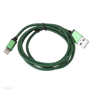 Platinet USB Lightning 1m Zielony (PUCFBIP1G)