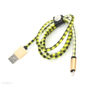 Platinet USB Lightning 1m Żółty (PUCLCIP1Y)