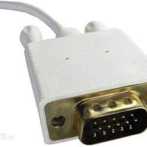 Qoltec DisplayPort Alternate mode USB 3.1 typ C męski VGA męski 1m Biały (50418)