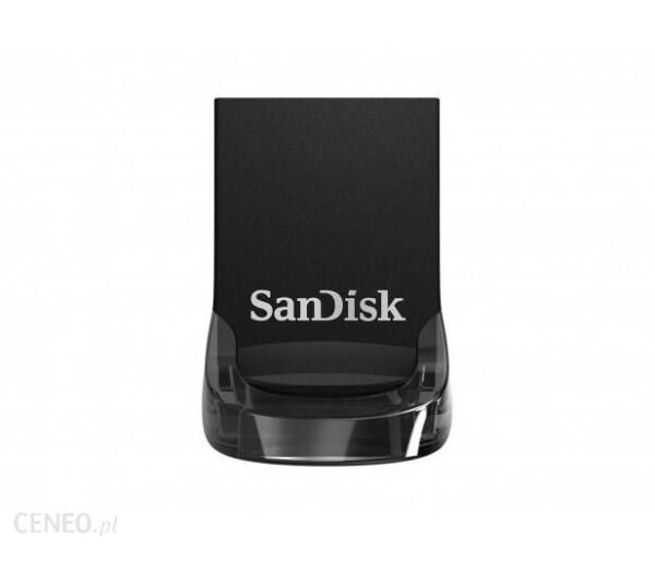 SANDISK Cruzer Ultra Fit 64GB USB 3.1 Czarny (SDCZ430064GG46)