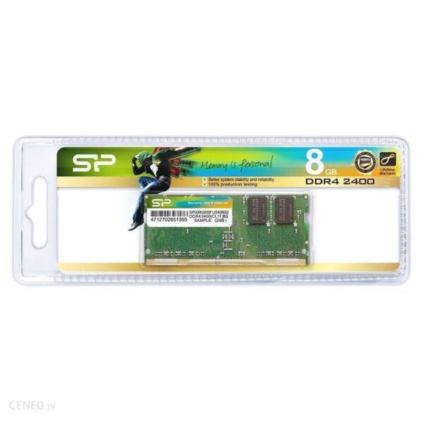 Silicon Power 8GB DDR4 SODIMM (SP008GBSFU240B02)