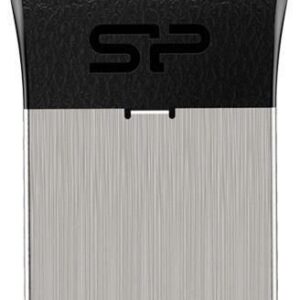 Silicon Power Touch T35 16GB USB 2.0 COB Metal Czarny (SP016GBUF2T35V1K)