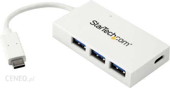 StarTech Hub USB-C-3xUSB 3.0 Biały (HB30C3A1CFBW)