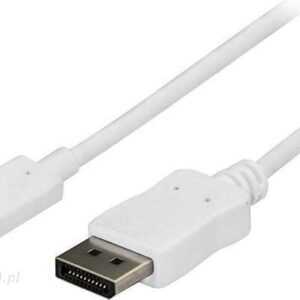 StarTech Kabel USB-C - DisplayPort 1m Biały (CDP2DPMM1MW)