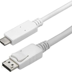 StarTech USB - DisplayPort 3m Biały (CDP2DPMM3MW)