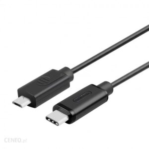 Unitek USB-C 1.0m czarny (YC473BK)