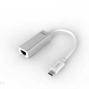 Unitek USB-C - LAN (RJ45) Srebrny (Y-3465)