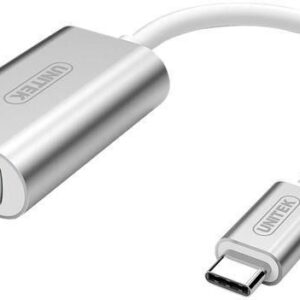 Unitek USB C - VGA Srebrny (Y-6315)