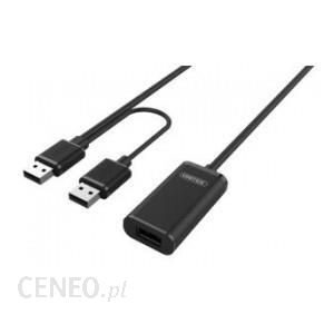 Unitek USB - USB Czarny (Y-277)