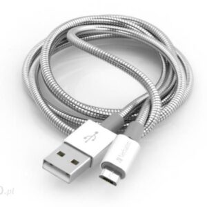 Verbatim USB A Micro USB (M/M) srebrny 1m (48862)