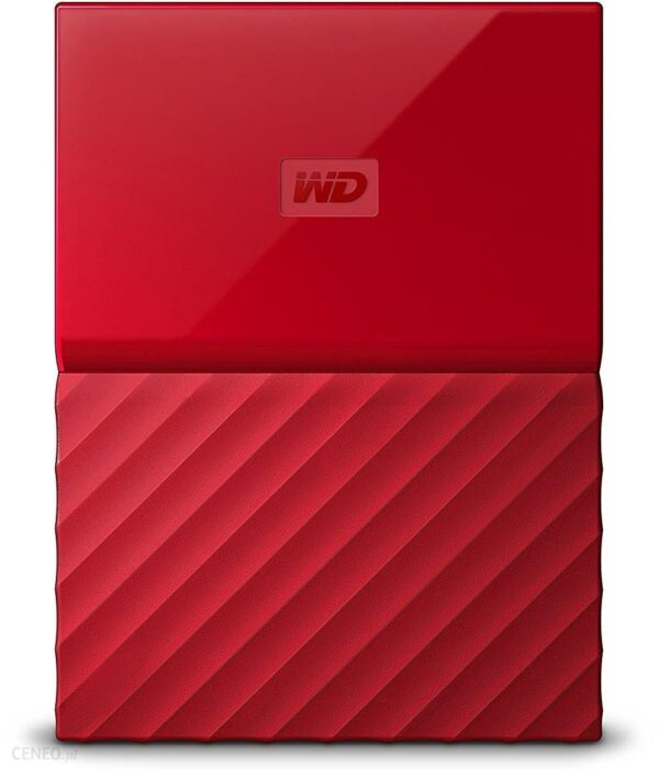 WD My Passport 2TB Czerwony (WDBS4B0020BRDWESN)